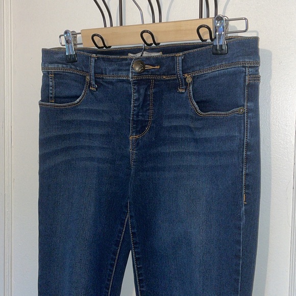Free People dark denim skinny leg jeans - Picture 2 of 11